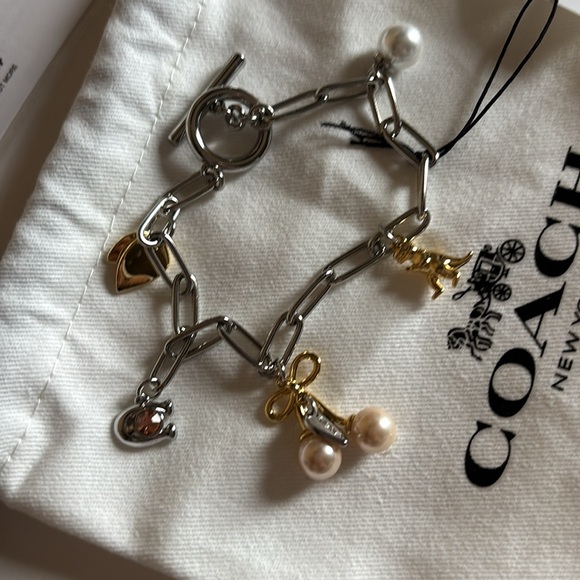Coach Kisslock Cherry Charm Bracelet - Picture 4 of 7
